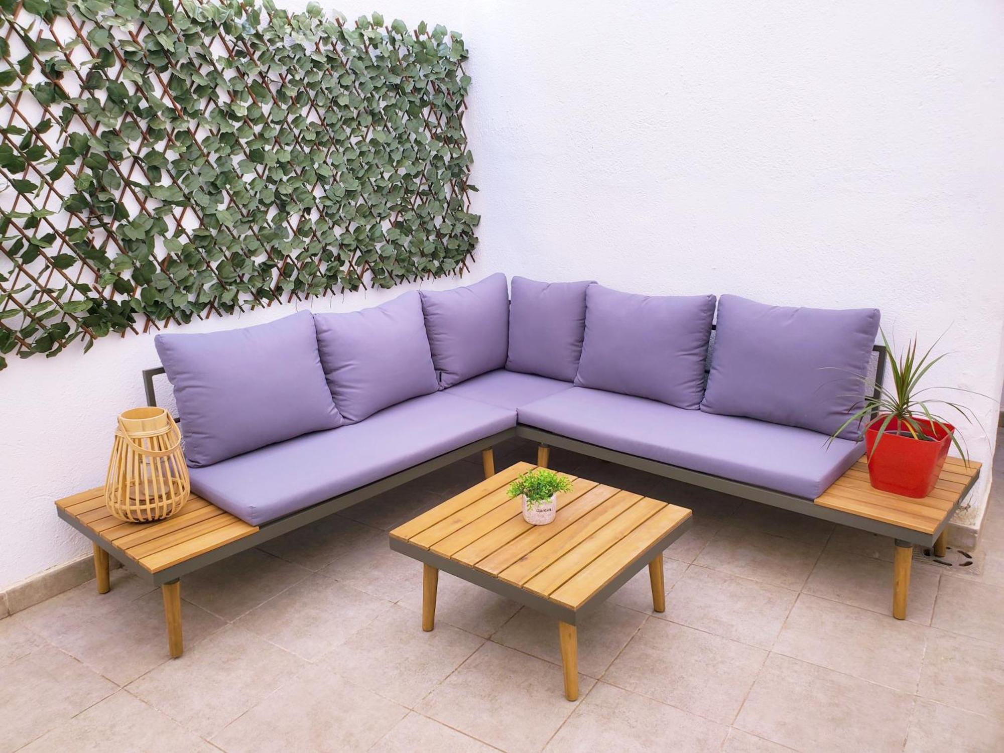 Centrico Con Patio Privado Apartamento